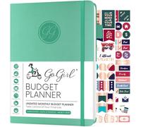 Teppc-Planificateur De Budget - Planificateur Financier Mensuel Agenda Livre De Budget. Journal De Suivi Des Dépenses Pour Contrôler Votre Argent. Non Daté - 14.5x21cm, Durée De Vie 1 An - Emeraude