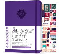 Teppc-Planificateur De Budget - Planificateur Financier Mensuel Agenda Livre De Budget. Journal De Suivi Des Dépenses Pour Contrôler Votre Argent. Non Daté - 14.5x21cm, Durée De Vie 1 An - Violet