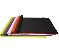Teppc-Tissu Feutré Doux, 40x100cm Paquet De Feuilles De Feutre, 5 Pcs Feutrine Artisanal, Feutrine De Couleur Pour Les Décorations De Fête (Couleurs D¿Halloween)