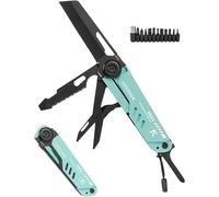Teppc-Vak4/Vak5 Couteau De Poche Multifonction Edc Avec 11 Embouts De Tournevis, Verrouillage De Sécurité, Ciseaux À Ressort, Étui Durable Pour Extérieur, Camping, Pêche, Survie, Randonnée