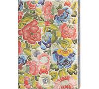 Teppc-Varzi Dal 1956 Agenda 2024 ¿ 12 Mois, Mini, Journalier ¿ Broderie De L'opéra De Pékin, Le Jardin Des Poires ¿ 10 X 14 Cm