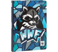 Teppc-Wwf Agenda Scolaire 2024-2025 Officiel Wwf Illustré, Journal 12 Mois Idéal Pour L'école Primaire Ou Média, Couverture Rigide Avec Illustration D'un Raton Laveur Et 352 Pages En Couleur, 13 X 17