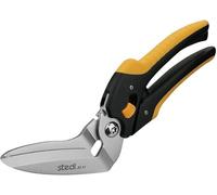 Teppd-22cm Ciseaux À Tapis, Ciseaux Haute Performance, Ciseaux Universels, Avec Lames Finement Dentelées En Acier Inoxydable Au Carbone - Coupe Facile De Câbles Électriques, Tissu, Tôles De Fer