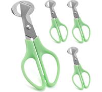 Teppd-® 4 Pcs Ciseaux Oeufs De Caille, Coupe Oeuf Ouvre Coquille Oeuf En Acier Inoxydable Our Maison, Cuisine