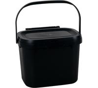 Teppd-518253 - Poubelle À Compost De Cuisine À Usage Quotidien - Noir - Pour Déchets Alimentaires - 4,5 L