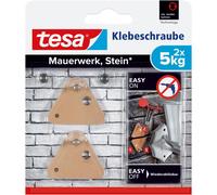 Teppd-77904 - Lot De 2 Vis Adhésives Triangle Pour Brique 5 Kg