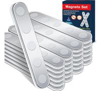 Teppd-Aimant Puissant Autocollant Aimants Incassable Aimants Neodyme Adhesif Plat Magnetique Bande 58x10x2mm Pour Tableau Blanc Interactif, Images, Décoration, Frigo Cuisine Et Maison (12pcs)