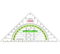 Teppd-Brunnen Geometrie- Equerre Le Bureau, L'école, Équerre De Géométrie Colour Code Geometrie-, En Plastique, Vert