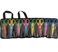 Teppd-Ciseaux De Loisirs Créatifs 8 Pièces ¿ Ciseaux À Motifs Avec Pochette De Rangement ¿ 8 Styles De Découpes Zigzag Et Fantaisie