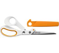 Teppd-Ciseaux De Tailleur Razor Edge, Longueur 24 Cm, Lames En Acier Inoxydable/Poignées En Plastique, Blanc/Orange, Amplify, 1070081