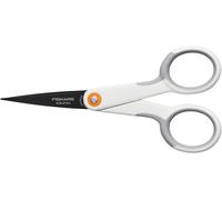 Teppd-Ciseaux Micro-Tip Pour Matériaux De Bricolage Collants, Revêtement Antiadhésif, 12,3 Cm, Acier Inoxydable/Plastique, Blanc/Orange, 1070025