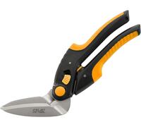 Teppd-Ciseaux Robustes De 25,4 Cm, Coupe-Tapis, Ciseaux Industriels, Polyvalents, Ciseaux Pour Tapis, Carton, Cuir, Élagage, Jardinage, Poignée Souple Professionnelle En Acier Inoxydable (Orange)