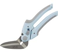 Teppd-Ciseaux Robustes De 25,4 Cm, Coupe-Tapis, Ciseaux Industriels, Polyvalents, Ciseaux Pour Tapis, Carton, Cuir, Élagage, Jardinage, Poignée Souple Professionnelle En Acier Inoxydable (Bleu)