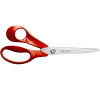 Teppd-Classic Ciseaux Universels De Bricolage Et De Tissu, Pour Gaucher, Longueur Totale : 21 Cm, Vis Torx Améliorée Et Poignée Plus Ergonomique, Acier De Qualité/Plastique, Rouge, 1075036