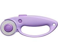 Teppd-Cutter Rotatif, Couteau Rotatif Avec Poignée En Boucle, Pour Droitier Et Gaucher, 45 Mm, Ultra Lilas (Violet), 1066464