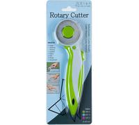 Teppd-Cutter Rotatif Couture Vert, Cutter Couture, Coupeuse Papier, Cutter Rotatif Tissu, Cutter Circulaire, Matériel Patchwork, Matériel Couture, Couteau Rotatif, Cutter Rotatif 45 Mm Pour Decoupe