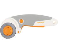 Teppd-Cutter Rotatif En Titane, Lame Rotative Avec Gâchette, Pour Droitier Et Gaucher, Diamètre De La Lame : 45 Mm, Orange/Blanc/Gris, 1066041
