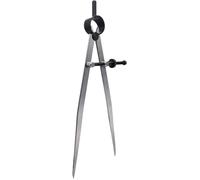 Teppd-Diviseur D'aile En Acier Verrouillable Réglable De 8 Pouces, Boussole En Cuir Pour Le Travail Du Bois Et L'artisanat Du Cuir, Outil De Marquage Et De Traçage