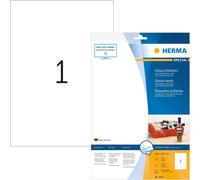 Teppd-Herma 8895 Étiquettes Jet D'encre Brillantes 210 X 297 A4 10 Pièces Blanc