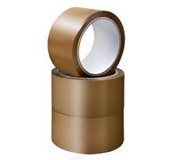Teppd-K-Mart Lot De 3 Rouleaux De Ruban Adhésif Industriel Marron À Faible Bruit \U2013 48 Mm X 66 M \U2013 Ruban Adhésif Marron Sécurisé Pour Emballage De Boîte, Boîtes De Déménagement, Ruban Adhési