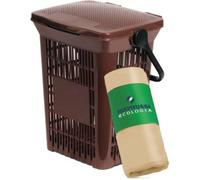 Teppd-Kit De Collecte Organique : Umimax+ 10 L Et 50 Sacs En Papier Pour La Collecte Des Organiques