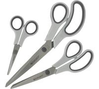 Teppd-Lot De 3 Paires De Ciseaux Universels À Prise En Main Facile Avec Prise En Main Confortable Lame En Acier Inoxydable Extra Tranchante Et Durable Ciseaux Pour Travaux Manuels, Maison Et
