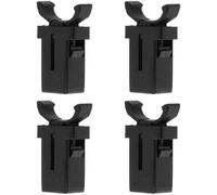 TEPPD-Lot de 4 loquets de rechange pour poubelle Brabantia - Résistants - Résistants - Étanches - Pour poubelles de cuisine - 20 à 60 l - Boîtes de rangement - Boîtes en verre