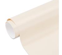 Teppd-Matte Creamy Yellow Permanent Adhesive Vinyl Roll 30.5x305cm For Bottle And Glass Decoration