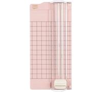 Teppd-Mini Massicot, 6,5 X 15,3 Cm, Petit Outil Pour Créer Des Cartes Et Loisirs Créatifs Avec Papier, Rose