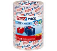 Teppd-Pack Crystal Clear (57831) Ruban Adhésif De Signalisation En Pvc Fixation Extra-Forte 66 M X 50 Mm Transparent