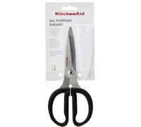 Teppd-- Paire De Ciseaux Multi Tâches En Inox Et Cache Lames En Plastique, 22.9 X 13.2 Cm - Noir