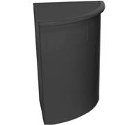 Teppd-Recipiente Extraíble Para Papelera De Reciclaje Pvc De Alta Resistencia Capacidad 3 Litros Color Gris