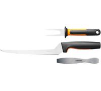 Teppd-Set De Préparation Pour Poisson, Functional Form, Couteau À Filets, Fourchette À Poisson Et Pince À Arêtes, Longueur Totale : 32 Cm, Acier Inoxydable Japonais/Plastique, 1057560