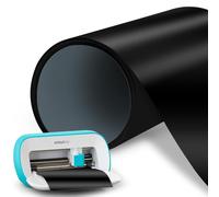 Teppd-Smart Iron On For Cricut Joy, Noir, 14 X 200 Cm, Film Pour Traceur Textile Smart Heat Transfer Vinyle, Rouleau De Film Flexible Traceur Textiles À Repasser, Sans Tapis De Découpe Pour T-Shirts