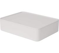 Teppd-Smart-Organizer Allison \U2013 Organiseur Pratique Avec Plateau Intérieur Et Couvercle, Blanc, 1110-12