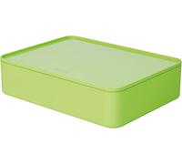 Teppd-Smart-Organizer Allison \U2013 Organiseur Pratique Avec Plateau Intérieur Et Couvercle, Vert Lime, 1110-80