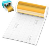 Teppd-Smart Vinyl Permanent, Smart Adhesive Vinyle Permanent Pour Cricut Joy, 14 Cm X 200 Cm, Rouleau De Vinyle Autocollant, Convient Pour Décorer Des Tasses, Des Bouteilles D'eau, Des T-Shirts, Des