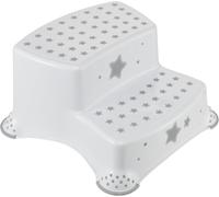 Teppd-Stars Tabouret Marchepied À Deux Marches, De 3 À 14 Ans, Antidérapant, Igor, Blanc
