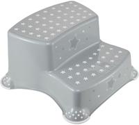 Teppd-Stars Tabouret Marchepied À Deux Marches, De 3 À 14 Ans, Antidérapant, Igor, Gris
