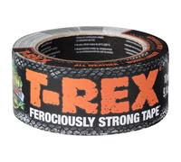 Teppd-T-Rex 821-01 Ruban Blindé Extra Fort - Ruban Tissé Imperméable Pour Réparations Intérieures Et Extérieures - Duct Tape Polyvalent - 48mm X 9,1m