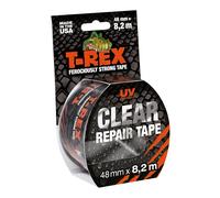 Teppd-T-Rex Clear Repair ¿ Ruban Adhésif Résistant Invisible 820-48 ¿ Pour Fixer, Réparer, Sceller Et Protéger ¿ Indéchirable Et Imperméable ¿ Dimensions : 48mm X 8,2m ¿ Couleur Transparent