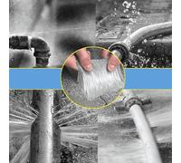 Teppd-Tape ¿ Ruban Adhésif Étanche Extrêmement Collant & Résistant ¿ Stop Fuite Efficace ¿ Scotch Étanche ¿ Dimension : 300cm X 5cm ¿ Couleur Argent ¿ Auto-Adhésif