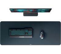 TEPPD-Tapis de bureau gaming extra-large : Surface étendue 100x40 cm, antidérapant pour clavier et souris. Optimisé pour gaming, travail, activités créatives. Lavable en machine
