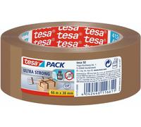 Teppd-Tesa Ultra Strong - Ruban Adhésif D'emballage En Pvc Solide Et Sécurisé - Marron - 66 M X 38 Mm
