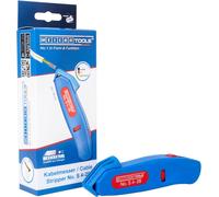 Teppd-Tools Couteau À Dégainer No. S 4-28, Outil À Dénuder Pour Câbles De 4-28 Mm, Lame Crochue Rétractable, Fabriqué En Allemagne