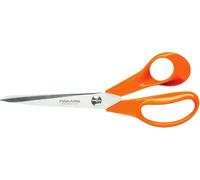 Teppd-Universal Scissors S90, Length: 21 Cm, Stainless Steel Blade/Plastic Handles, Classic, Orange, 1001539