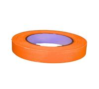 Teppd-Uv Floor - Gaffer Adhésif Orange Fluo 19mm X 25m - Gaffer Qualité Premium - Accessoire Fluorescent - Fête - Bande Adhésive Décorative -