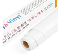 Teppd-Vinyle Thermocollant 30,5 Cm × 5 M, Flexfolie Pour Plotter Textile, Adapté À Silhouette Cameo. Utilisé Pour Transfert Sur Textiles, T-Shirts, Tissus Dans Projets Diy.