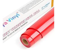 Teppd-Vinyle Thermocollant 30,5 Cm × 5 M, Flexfolie Pour Plotter Textile, Adapté À Silhouette Cameo. Utilisé Pour Transfert Sur Textiles, T-Shirts, Tissus Dans Projets Diy.