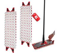 Teppe-2 Pièces 51 X 14 Cm Balai Serpillière Recharge Kit, Mop Refill Set, Microfibre Absorbante Recharge, Pour Vileda Ultramax Xl, Élimine Les Taches, Pour Le Nettoyage Des Sols